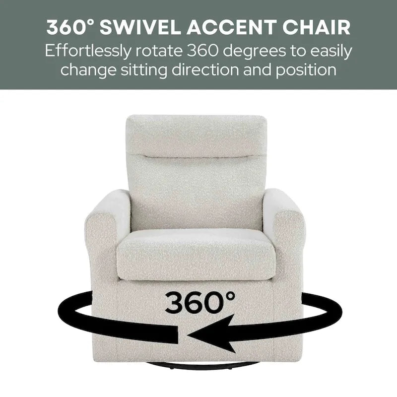 Fauteuil pivotant Olivia Accent de Convenience Concepts