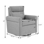 Fauteuil pivotant Olivia Accent de Convenience Concepts