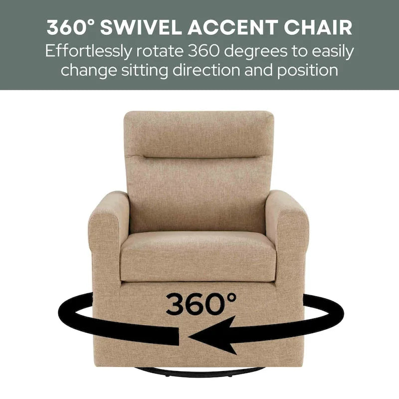 Fauteuil pivotant Olivia Accent de Convenience Concepts