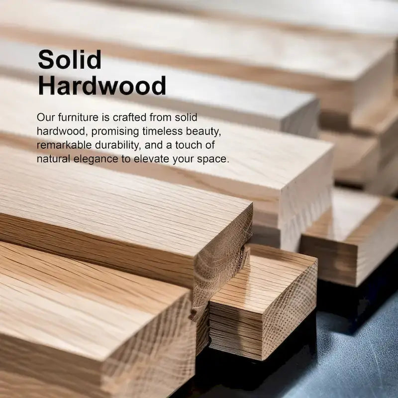 Furniture of America Fable Modern Solid Wood Panel Bed