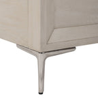 Furniture of America Fable Modern Solid Wood Panel Bed