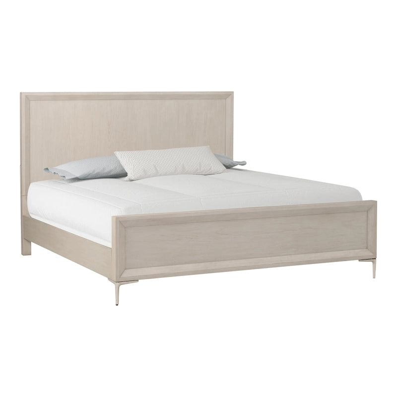 Furniture of America Fable Modern Solid Wood Panel Bed
