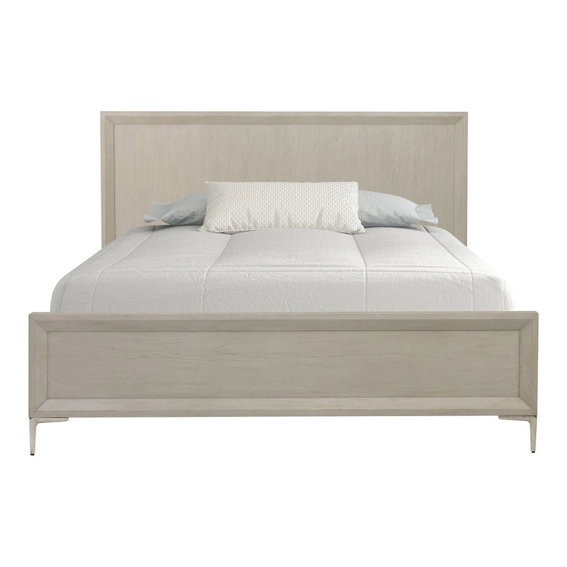 Furniture of America Fable Modern Solid Wood Panel Bed