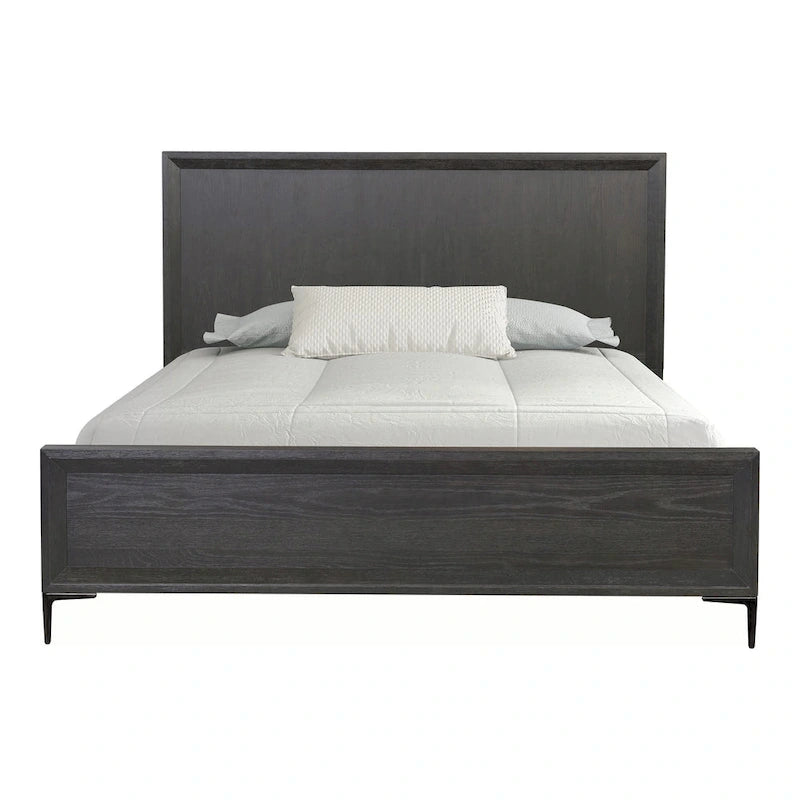 Furniture of America Fable Modern Solid Wood Panel Bed