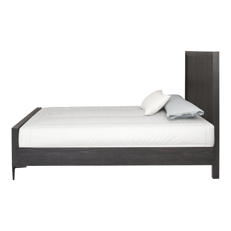 Furniture of America Fable Modern Solid Wood Panel Bed