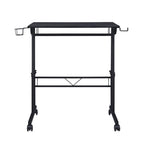 Techni Mobili Rolling Writing Desk with Height Adjustable Desktop