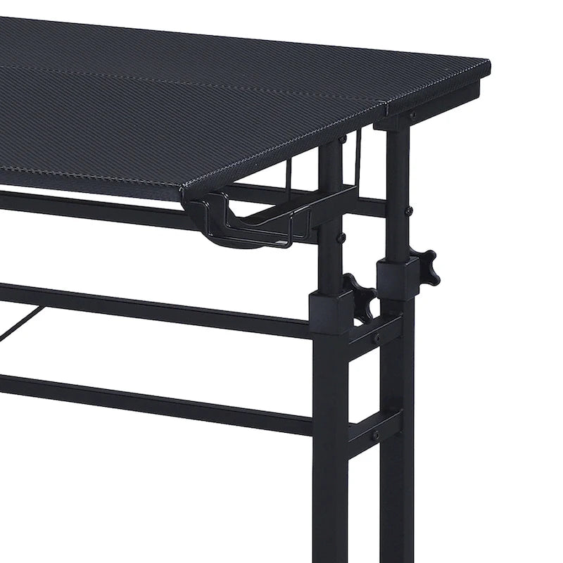 Techni Mobili Rolling Writing Desk with Height Adjustable Desktop