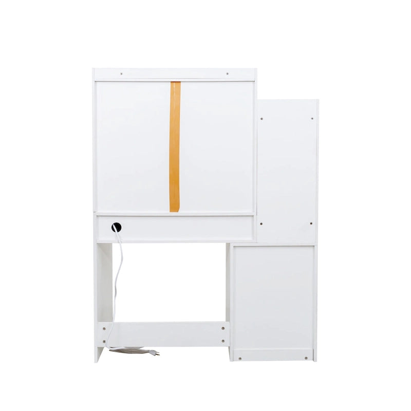 Makeup Vanity Desk with Mirror and Lights