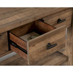 Console de salle à manger en pin recyclé Talladega Classic Home