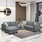 Sectional Sofa Couches Living Room Sets,7 Seats Modular Sectional Sofa