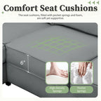 Sectional Sofa Couches Living Room Sets,7 Seats Modular Sectional Sofa