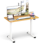 Gymax Electric Standing Desk Adjustable Stand up Computer Desk