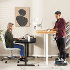 Gymax Electric Standing Desk Adjustable Stand up Computer Desk