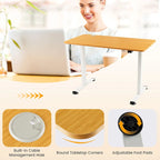 Gymax Electric Standing Desk Adjustable Stand up Computer Desk