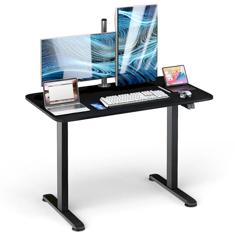 Gymax Electric Standing Desk Adjustable Stand up Computer Desk