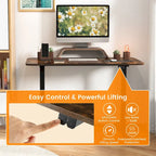 Gymax Electric Standing Desk Adjustable Stand up Computer Desk