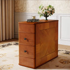 Table d'appoint vintage avec 2 tiroirs, table de chevet