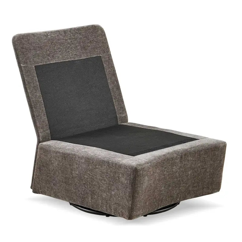 28.74 Chenille Upholstered 360 Swivel Rocking Chair
