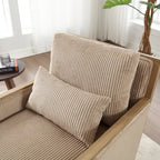 Camel 26.77 Swivel Barrel Chair with Hardwood Frame