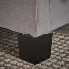 King Size Modern Upholstered Platform Bed with Button-tufted Headboard