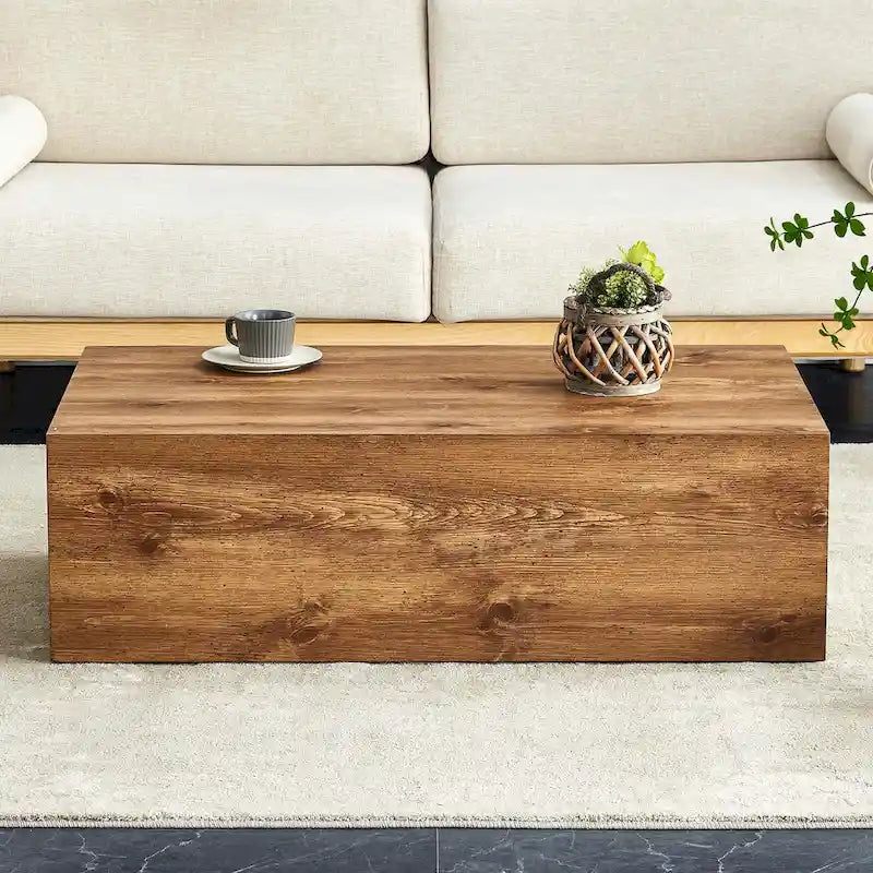 Table basse moderne en MDF pour salon