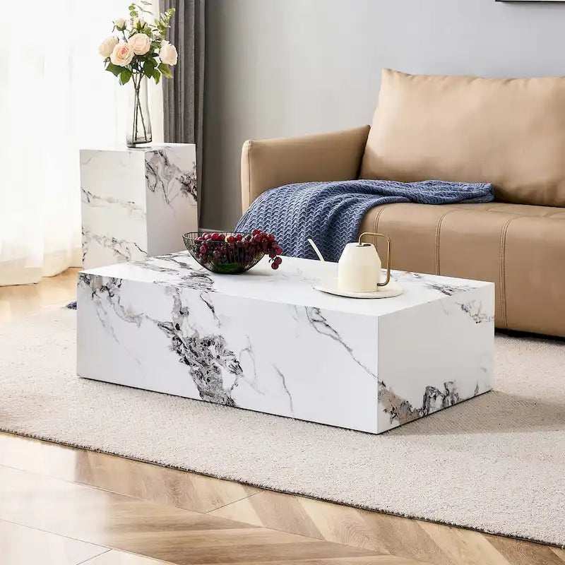 Table basse moderne en MDF pour salon