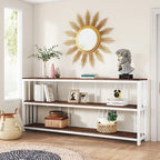 3 Tiers Console Sofa Table, 70 Entryway Hallway Table for Living Room