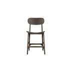 Boraam Solvang Wood Counter Height Barstool Carbonite Finish