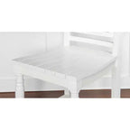 Tabouret de bar à hauteur de comptoir Bristol X Back de 24,25 po, blanc - Powell Company