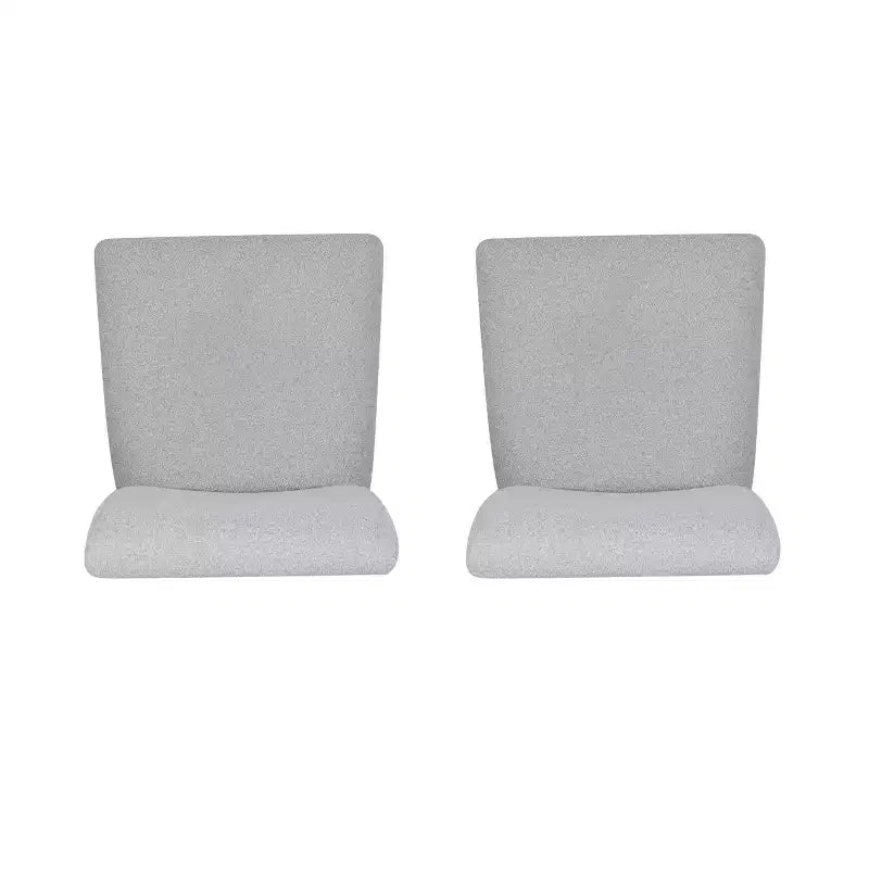 Linon Lot de 2 tabourets de bar pivotants Cyrus de hauteur comptoir Gris