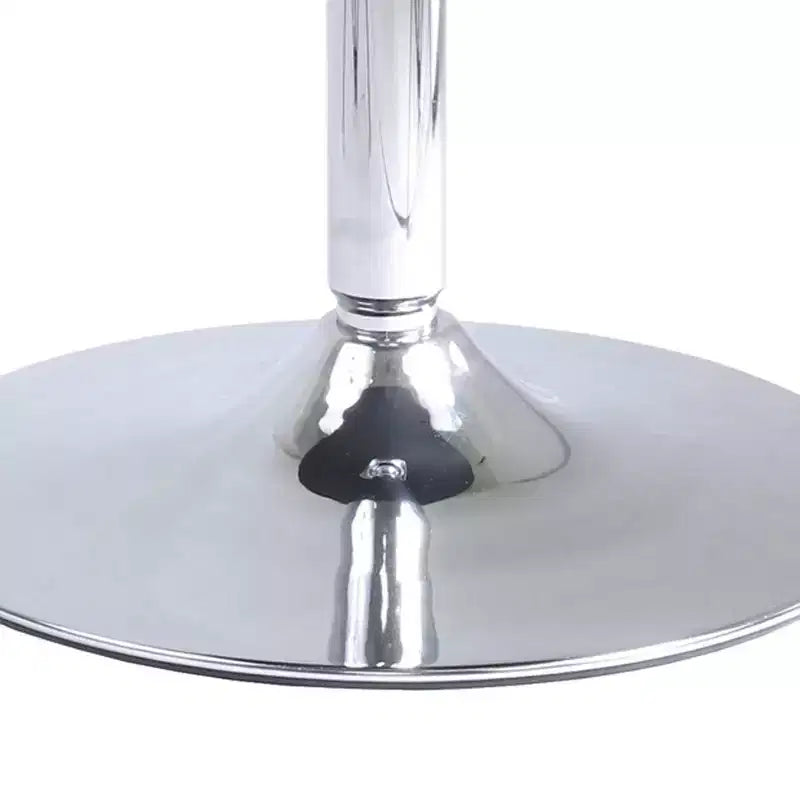 Table à manger ronde Spectrum avec base en métal Bois/Noir - Winsome