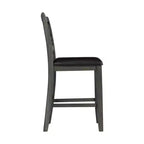 Ensemble de salle à manger 5 pièces Taylor avec base à étagère et chaises rembourrées - Picket House Furnishings