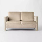 Bellfield Fully Upholstered Loveseat Tan - Threshold™ designed with Studio McGee
