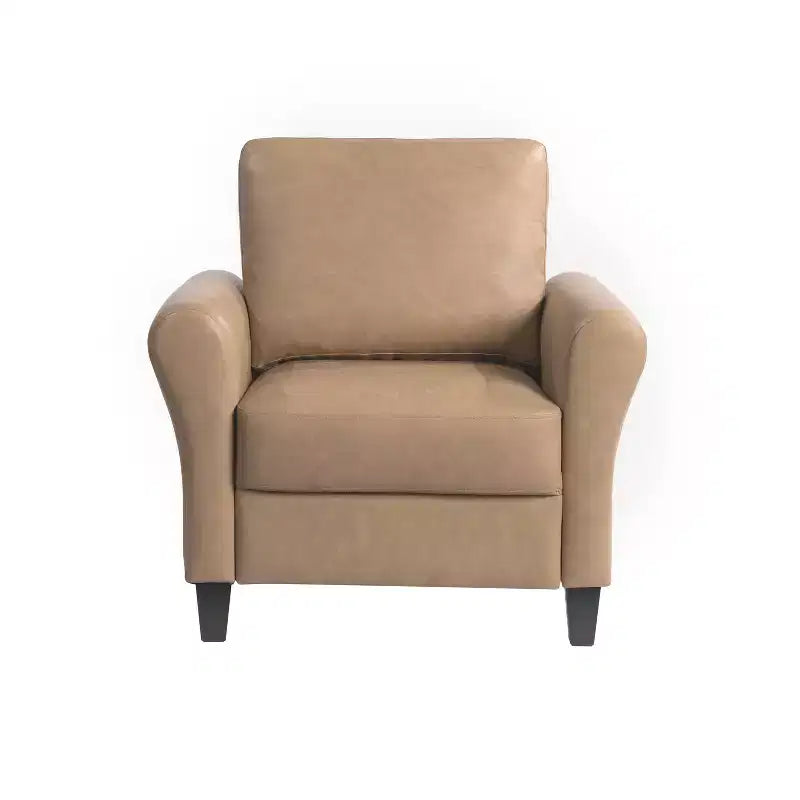 Lifestyle Solutions Chaise Willow en cuir végétalien marron clair