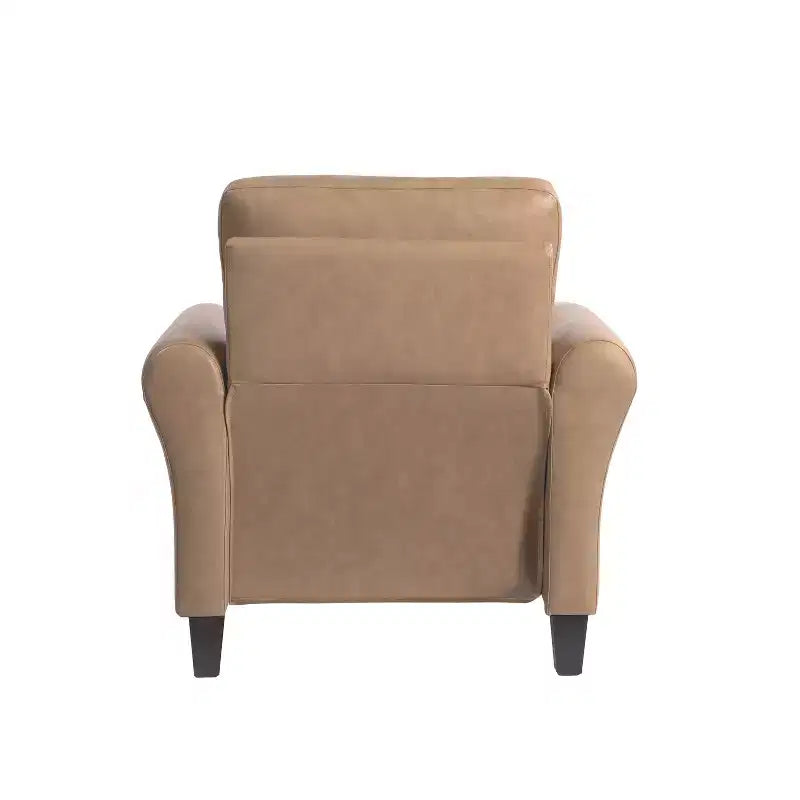 Lifestyle Solutions Chaise Willow en cuir végétalien marron clair