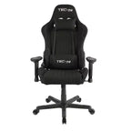 Fabric Ergonomic High Back Racer Style Video Gaming Chair Black - Techni Sport: Office, Swivel, Lumbar Support