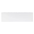 55.5" Geo Glam Console 2 Drawer with Gold Knobs Bright White - Linon: Entryway Narrow Storage, Modern Design