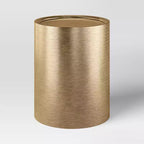 Manila Side Tables - Threshold™: Gold-Tone Metal, Hand-Carved, No Assembly Required