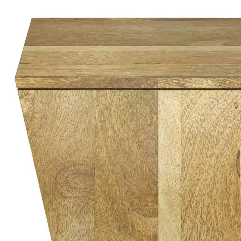 WyndenHall Gladstone Side Table Natural: Modern Mango Wood End Table, Scratch-Resistant, 50lb Capacity