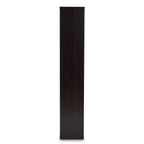 Janne 8 Cube Multipurpose Storage Shelf Dark Brown - Baxton Studio: Mid-Century Modern Cubby Organizer, Particle Board Frame