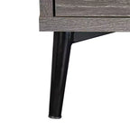 Meuble à chaussures RiverRidge Woodbury pour 12 paires de chaussures, rangement d'entrée avec étagères intérieures ouvertes et réglables, grain de bois vieilli