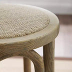 Rae Ratten Seat Backless Counter Height Barstool - Linon