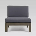 Canapé modulaire Brava 3 pièces en acacia - Christopher Knight Home