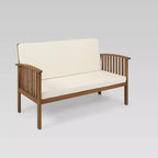Carolina 2pc Acacia Loveseat and Coffee Table - Christopher Knight Home