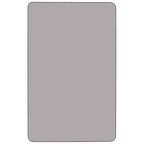 Flash Furniture Table d'activités rectangulaire mobile 30" l. x 48" L. en stratifié thermique - Pieds réglables en hauteur standard