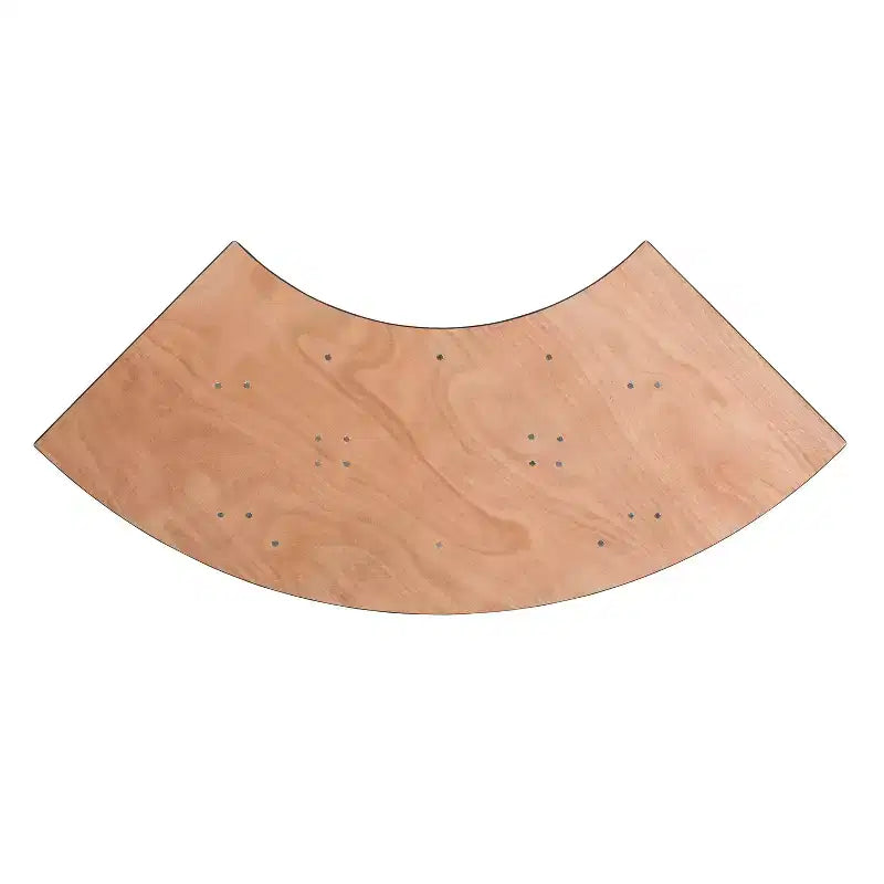 Flash Furniture 5.5 ft. x 2 ft. Serpentine Wood Folding Banquet Table