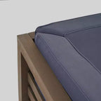 Oana 2pc Acacia Wood Modular Loveseat - Christopher Knight Home