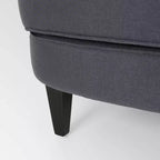 Ensemble Chaise et Ottomane Contemporaines Correia - Christopher Knight Home
