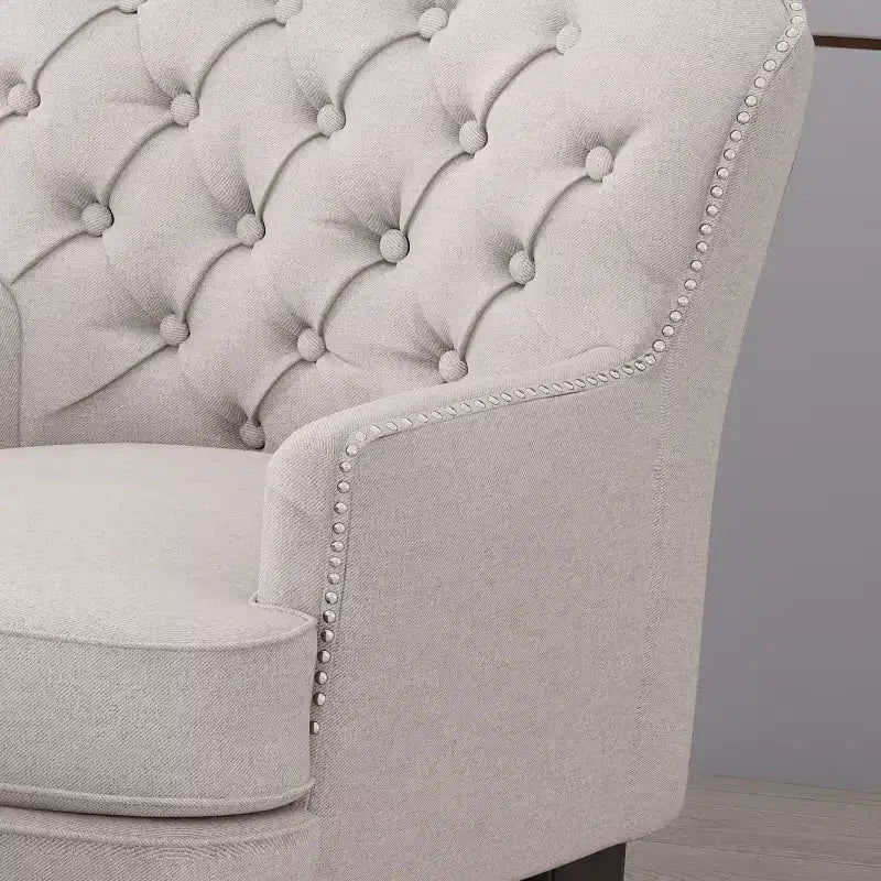 Ensemble Chaise et Ottomane Contemporaines Correia - Christopher Knight Home