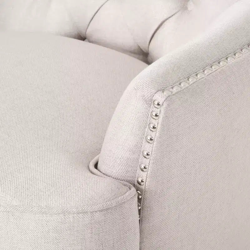 Ensemble Chaise et Ottomane Contemporaines Correia - Christopher Knight Home